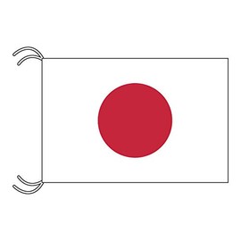 TOSPA Japanese Flag ML Size 17.7 x 26.6 inches (45 x 67.5 cm), Made by Tetoron