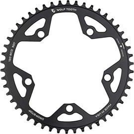 Wolftooth Drop Stop 1 Plato de cadena para cadenas AXS de 10, 11, 12 velocidades de águila y de superficie plana