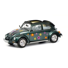 Schuco/Schuco VW Beetle Open Roof Flower Green
