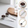 2Pcs 2 Tablespoon Coffee Scoop for Ground Coffee Stainless Steel