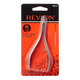 Revlon Herramienta Cortador De Cutícula Revlon, Acero Inoxidable