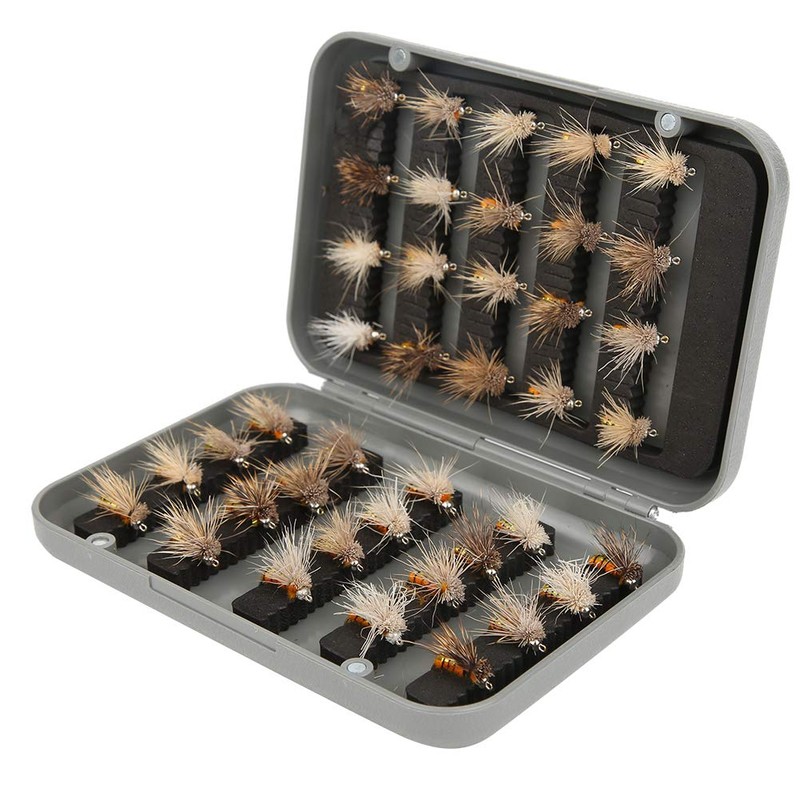 Fly Fishing Lure Kit, 40pcs A6 Fly Fishing Lure Artificial