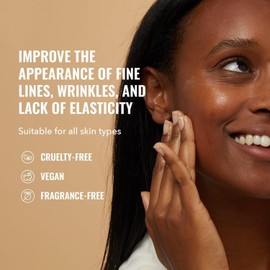 Good Molecules Gentle Retinol Cream - Skin Firming Recipe with Night Bakuchiol to Minimize Fine Lines and Wrinkles Anti-Aging Skin Care for the Face 1 Fl Oz / 굿 몰레큘스 젠틀 레티놀 크림 - 잔주름과 주름을 최소화하는 나이트 바쿠치올을 사용한 피부 탄력 레시피 얼굴용 안티에이징 스킨 케어 1 Fl Oz