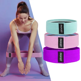 Monzo,Resistance Bands for Legs and Butt, Exercise Fitness Bands, Hip Bands, Booty Hip Bands