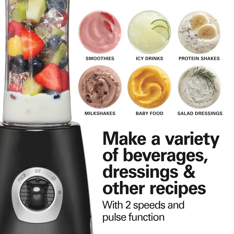 Hamilton Beach Go Sport Portable Blender For Smoothies With 20