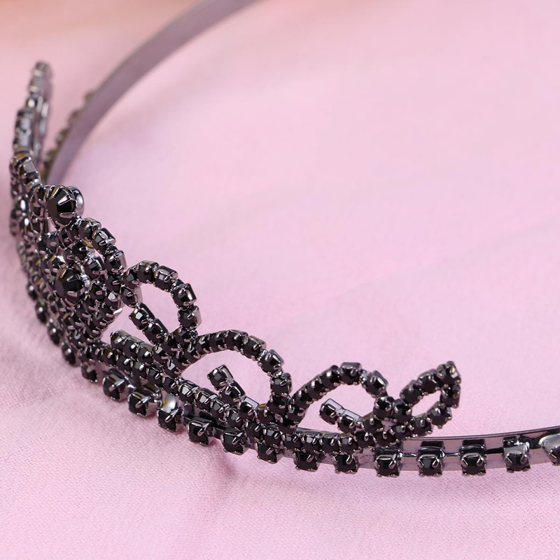ROSENICE Bridal Tiara, Wedding Crown with Hair Comb Clips, Heart