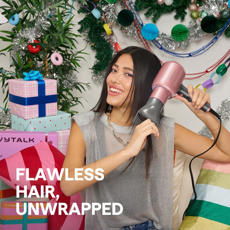 Wavytalk Hair Dryer, Blown Away Ionic Hair Dryer for Curly