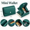 Women's Genuine Cowhide Leather Mini Wallet with RFID Protection –