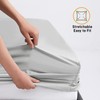 My home store Fitted Sheet 25 cm Deep Brushed Microfiber