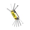 IceToolz Amaze Unisex Adult Multi Tool 10-Piece Set, Yellow, 1.5/2/2.5/3/4/5/6/8