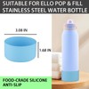 2 PCS Ello Pop Water Bottle Boot, Silicone Bottom for