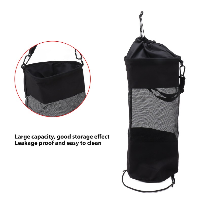 Boat Trash Bag Cylinder Shape Large Capacity Leakage Proof Folding