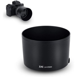 JJC Bayonet Lens Hood for Canon EF-M 32mm f/1.4 STM Lens Replaces Canon ES-60, EFM 32 F1.4 Lens Reversible Hood Shade Compatible with 43mm Filter and Lens Cap