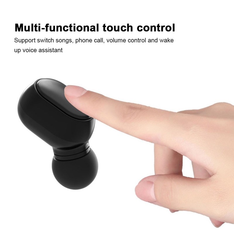 Bluetooth Earbuds Stereo Sound Noise Reduction Wireless Sports Earphones with