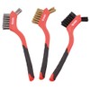 Yato YT-6351 – WIRE BRUSH SET 3 PIECES Rows 3