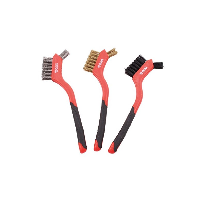 Yato YT-6351 – WIRE BRUSH SET 3 PIECES Rows 3