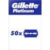 Gillette Double Edge Platinum Safety Razor Blades for Men, Pack