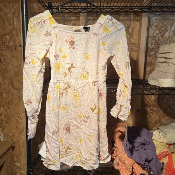 Art Class Girls Dress Floral Pink Small 6/6x NWT