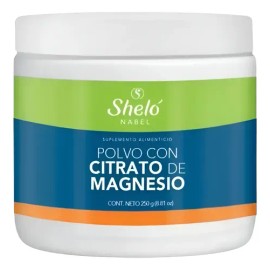 Sheló Nabel Polvo Citrato De Magnesio 250g                                                                                                            