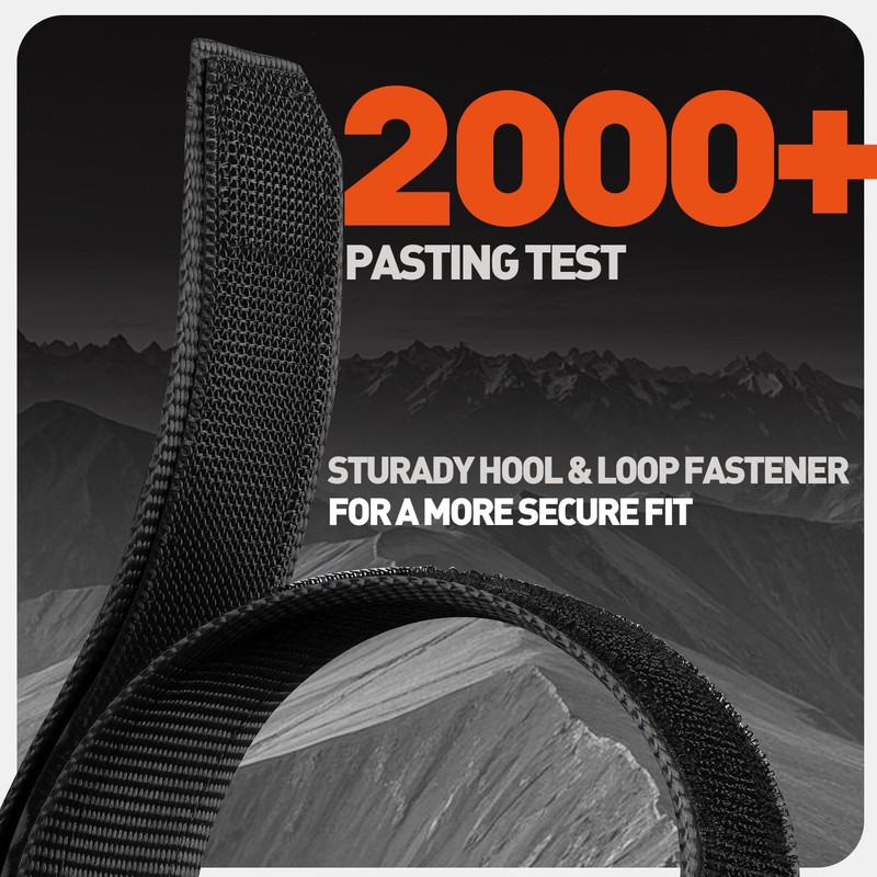 LYSANDRA Compatible with Garmin Venu X1 Bands, Nylon Sports Strap