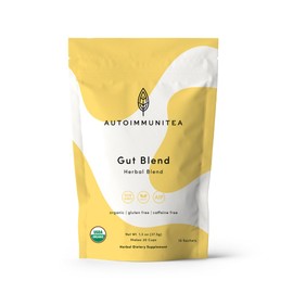 Digestive Tea – Leaky Gut Blend by AutoimmuniTea – Overall Digestive Support, and Stomach Sooth, Made of Organic Marshmallow root and Licorice Root, Cinnamon and Chamomile, IBS AIP Diet – 15 Tea Bags