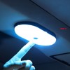 Car LED Lights USB Rechargeable Double Sided Magnetic Attraction ABS