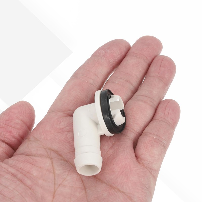 sourcing map 5Pcs Air Conditioner Drain Hose Connectors Elbow Fitting