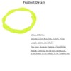 Elerose Petrol Hose Transparent 1 m Diameter 4.5 mm(yellow)