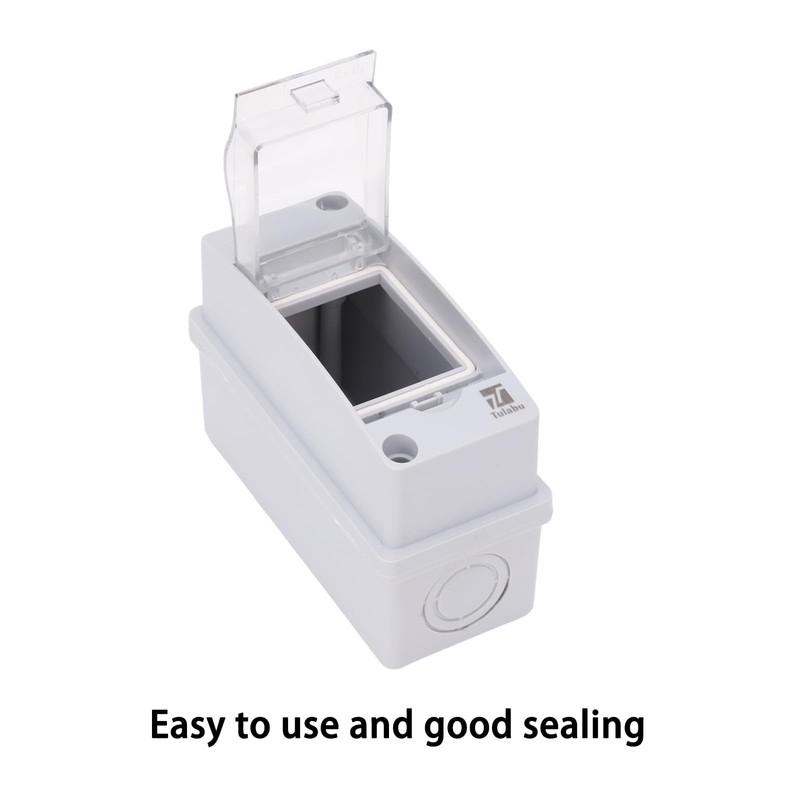Tulabu 2 Way Breaker Box IP66 PC/ABS Alloy Plastic Distribution