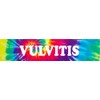 ANY AND ALL GRAPHICS Vulvitis 4"x18" Groovy Cool Tie Dye