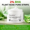Blackhead Remover Mask 2% BHA Peel Off Kit for Nose