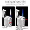 Lighters Soft Flame Lighter Retro Grinding Wheel Traditional Butane Torch