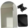 BUGUUYO 10pcs Plastic Furniture Brackets for Quick Fitting Cabinet Connections