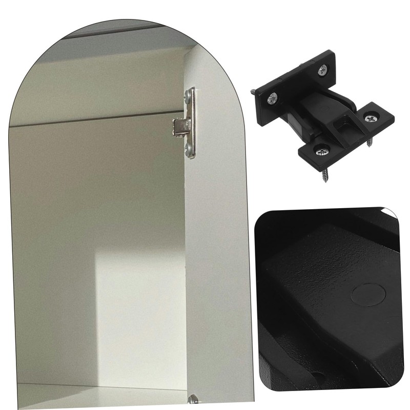 BUGUUYO 10pcs Plastic Furniture Brackets for Quick Fitting Cabinet Connections