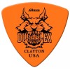 Clayton Duraplex Delrin Rounded Triangle Picks 4 Pack .60 mm
