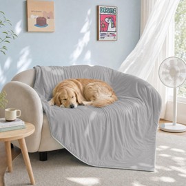 Soulbond Cooling Blanket for Large Dogs - Q-MAX>0.45-40" x50, Dark Gray