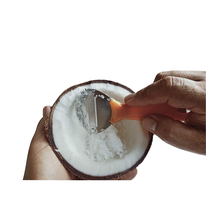 Plai Na Coconut Hand Grater Blade Slicer Shredded Scraper Coconut