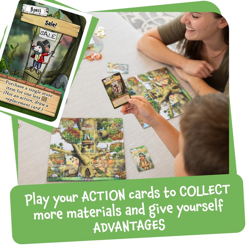 Ultimate Treehouse | Entry Level Resource Management Tile Game |