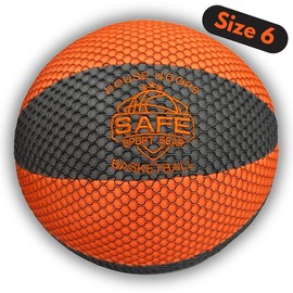HouseHoops Basketball - Size 6 - Soft Indoor Basketball with Realistic Feel and Bounce