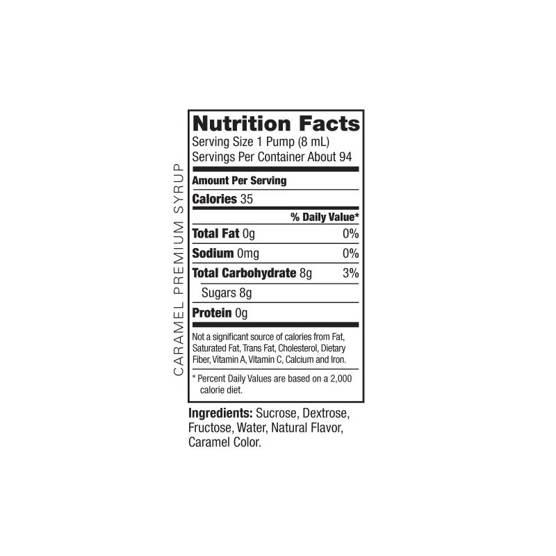 Amoretti Premium Syrup, Caramel, 25.4 Ounce (Pack of 12)