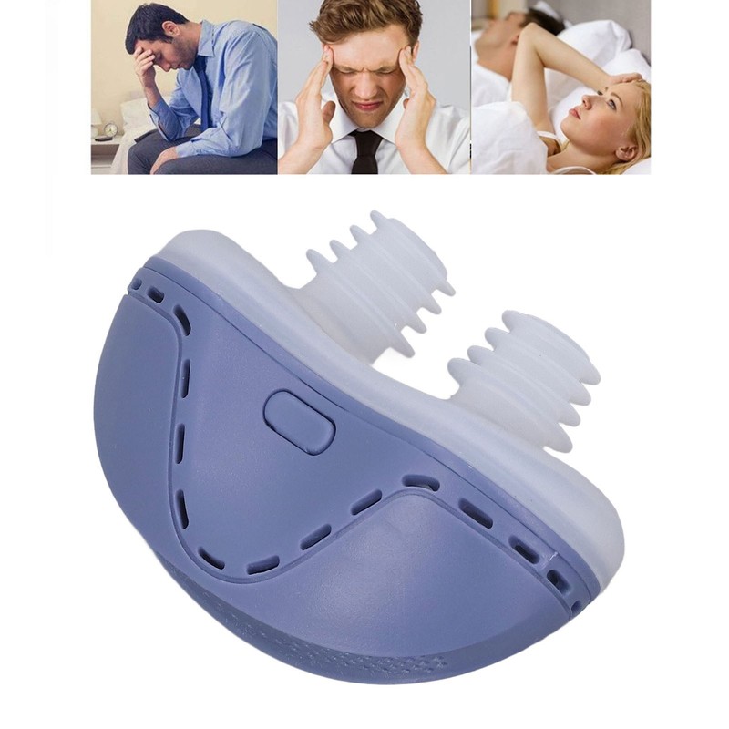 Electric Prevent Snoring Device Easy Breathing Improve Sleep Quality Ergonomic