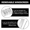 Camping Stove Wind Protection 16 Plates Foldable Wind Protection Camping