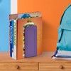 Acrimet Jumbo Premium Metal Bookends 9" (Heavy Duty) (Purple Color)