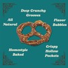 Unique Snacks Original Splits Pretzels, Delicious Homestyle-Baked Snack Bag, OU