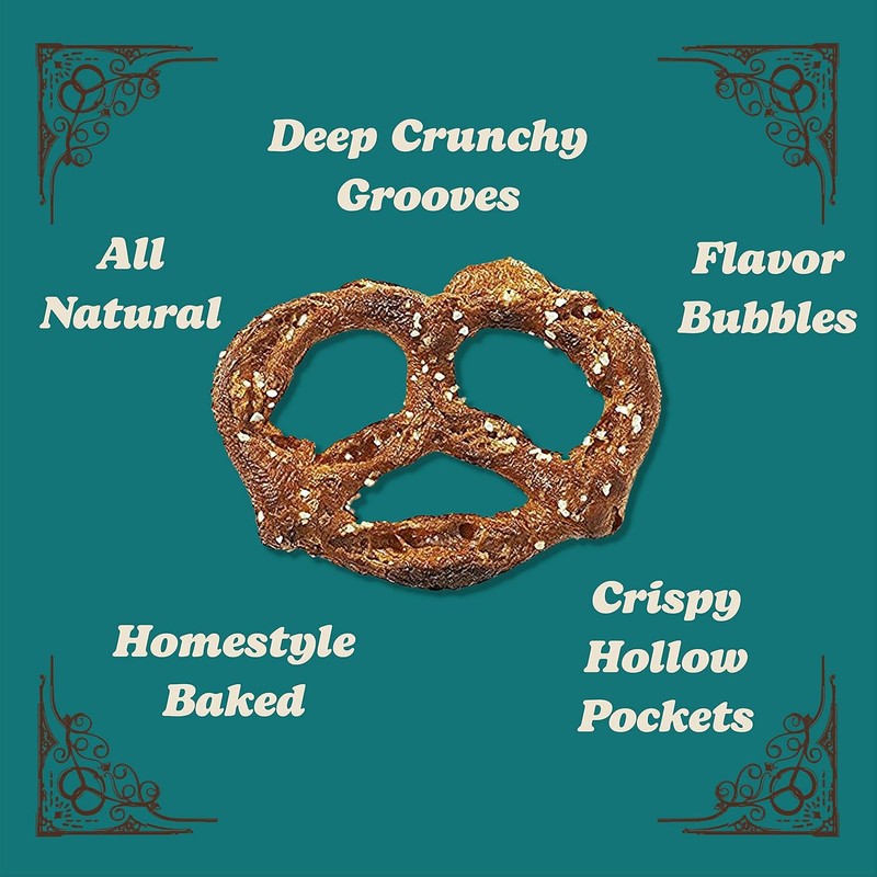 Unique Snacks Original Splits Pretzels, Delicious Homestyle-Baked Snack Bag, OU