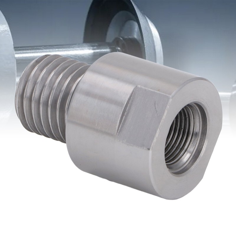 Lathe Headstock Spindle Adapter 1inx8TPI Male 3/4inx16TPI Female Thread Alloy