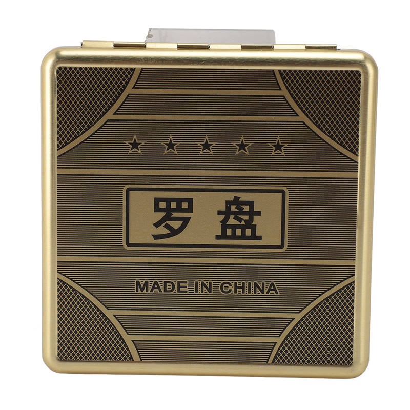Feng Shui Luo Pan Iron Precise with Flipping Cover Feng