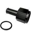 10 AN Female to 3/8 Hose Barb Push-on Fitting Aluminum