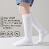 EPEIUS Kids Knee High Socks Cotton School Uniform Socks Kids