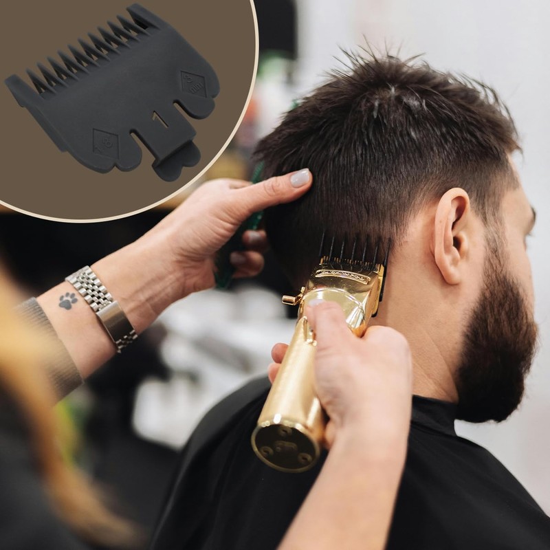 2pcs Clipper Guards for Wahl, Professional Hair Clipper Guide Combs